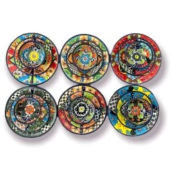 20-Piece Talavera Dinnerware Set | Handmade Floral Tableware (Seats 6) -Pottery And Glassware il fullxfull.4986798965 yqww 32c794bb 4fda 4f6f 92ca 015e02396b3b