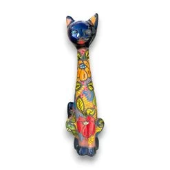 Mexican Handmade Talavera Cat Statue | Cultural Artwork (19.5" Tall) -Pottery And Glassware il fullxfull.5039296652 gvhz c792249c 279f 4b4a a65d 94a7937f51db