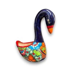 Large Talavera Swan Planter | Colorful Hand-Painted Mexican Pottery -Pottery And Glassware il fullxfull.5048891598 jj7f 13e9a6ee e52e 4b05 936e 5b9c90c8c68a