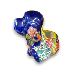 Mexican Ceramic Dog Planter | Hand-Painted Talavera Dog Plant Pot (Small Size) -Pottery And Glassware il fullxfull.5048906788 ijn1 c5738a27 2880 4317 b996 01bb7de6a4a7
