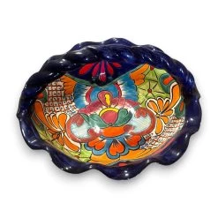 Talavera Fruit Basket | Colorful Hand-Painted Centerpiece -Pottery And Glassware il fullxfull.5051205856 crp1 d171d299 f27f 41da bfb5 55555ee55c9b
