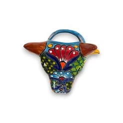 Talavera Bull Planter | Hand-Painted Mexican Bull Wall Art (Medium) 7 Talavera Bull Planter | Hand-Painted Mexican Bull Wall Art (Medium) -Pottery And Glassware il fullxfull.5069344690 byll