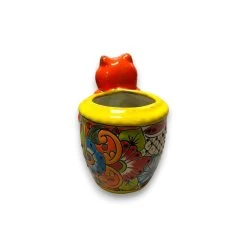 Talavera Frog Planter | Colorful Hand-Painted Mexican Pottery 15 Talavera Frog Planter | Colorful Hand-Painted Mexican Pottery -Pottery And Glassware il fullxfull.5097157113 to2o