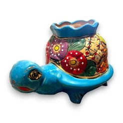 Vibrant Talavera Turtle Planter | Colorful Hand-Painted Mexican Pottery (Medium) -Pottery And Glassware il fullxfull.5099525949 tr4v dae7debc 12c7 42d7 ad5d 40b554b08d87