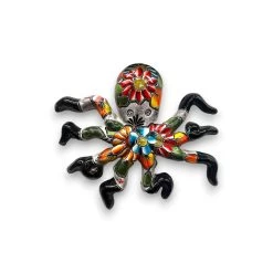 Mexican Handmade Octopus Wall Art | Hand Painted Talavera (Large) -Pottery And Glassware il fullxfull.5099573101 tnlo
