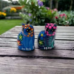 Set Of 2 Talavera Cat Salt And Pepper Shakers | Hand-Painted Ceramic -Pottery And Glassware il fullxfull.5105191984 29yu aa65a40e 3cfa 4a32 b07c 40f788acc162