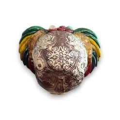 Handcrafted Aztec Warrior Skull Statue | Cultural Art 10 Handcrafted Aztec Warrior Skull Statue | Cultural Art -Pottery And Glassware il fullxfull.5138526669 bk7t