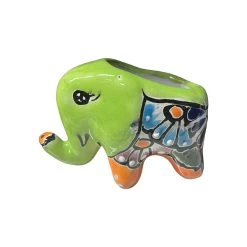 Talavera Elephant Planter | Colorful Hand-Painted Ceramic Animal Pot -Pottery And Glassware il fullxfull.5152827646 gmcq 3400672b e281 4842 bc97 585f0caa392e