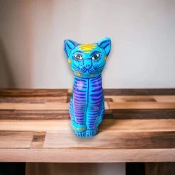 Talavera Cat Piggy Bank | Hand-Painted Mexican Ceramic Coin Holder -Pottery And Glassware il fullxfull.5157419957 585z b05d357a 4959 4a71 8a01 472563568e18