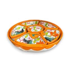 Talavera Bird Appetizer Tray | Colorful Mexican Pottery Dish -Pottery And Glassware il fullxfull.5164233792 ee7d 8a93a6d8 4ec4 492a 8793 b727791975a1
