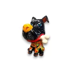 Talavera Dog With Bone | Handpainted Ceramic Canine Decor (Extra Large) -Pottery And Glassware il fullxfull.5295428481 bjbh e0761d4f 24b3 4aa7 8dcf 57cf5a0e188f