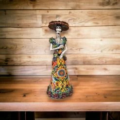 Talavera Skeleton Woman | Handmade Day Of The Dead Pottery (Medium) 6 Talavera Skeleton Woman | Handmade Day Of The Dead Pottery (Medium) -Pottery And Glassware il fullxfull.5295782671 b5da cd6eb443 eed1 4070 988f f369ff907c14