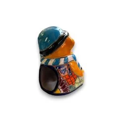 Hand-Painted Talavera Teddy Bear Statue | Festive Christmas Decor (Medium Size) -Pottery And Glassware il fullxfull.5420280852 nzzg
