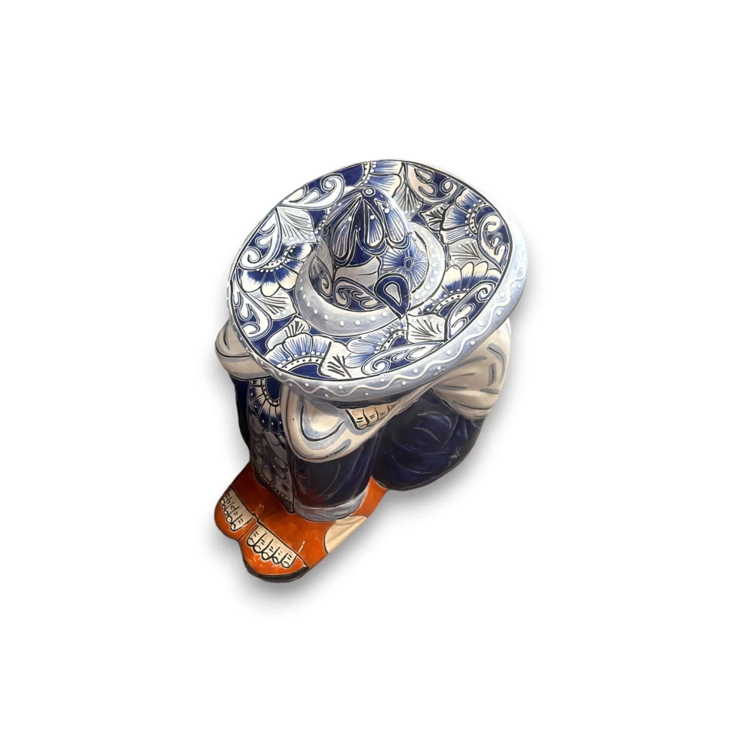 Talavera Panchito Sleeping Man Statue | Hand-Painted Rare XL Art 8 Talavera Panchito Sleeping Man Statue | Hand-Painted Rare XL Art - Image 8