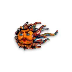 Handcrafted Talavera Sun Face | Colorful Mexican Wall Art -Pottery And Glassware il fullxfull.5801405076 dai0 e1a7d0d5 1c15 46f2 b6a6 e82e1f60bbf4