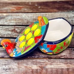 Talavera Chicken Egg Crate | Handmade Ceramic Egg Holder -Pottery And Glassware il fullxfull.5848924273 fspa b095e732 0337 4f72 b226 676949394551