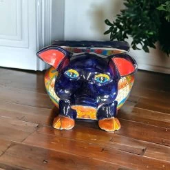 Talavera Pig Planter | Colorful Hand-Painted Mexican Animal Pot 8 Talavera Pig Planter | Colorful Hand-Painted Mexican Animal Pot -Pottery And Glassware il fullxfull.5849211197 3rob