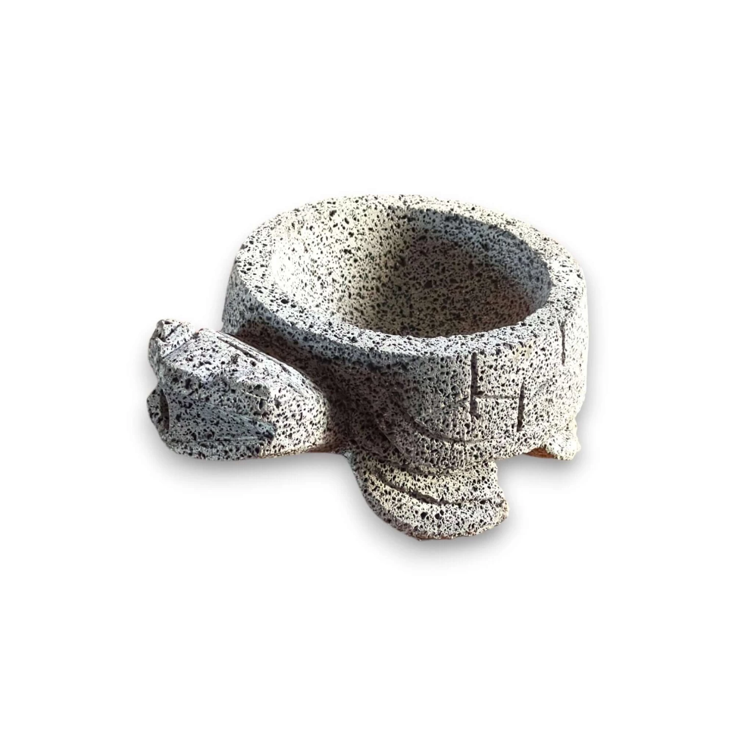 Sea Turtle Stone Mortar & Pestle | Handcrafted Molcajete 3 Sea Turtle Stone Mortar & Pestle | Handcrafted Molcajete - Image 3