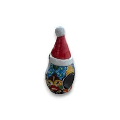 Hand-Painted Talavera Santa Statue | Festive Christmas Decoration (Medium) 5 Hand-Painted Talavera Santa Statue | Festive Christmas Decoration (Medium) -Pottery And Glassware il fullxfull.5849432195 nrnr