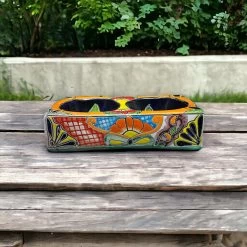 Colorful Talavera Dog Bowl | Hand-Painted Mexican Pet Dish 8 Colorful Talavera Dog Bowl | Hand-Painted Mexican Pet Dish -Pottery And Glassware il fullxfull.5863527819 appj de21e85f d198 4df8 b637 8deed04cf26e