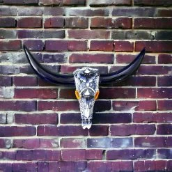 Talavera Longhorn Wall Decor | Handcrafted Mexican Bull Skull Art -Pottery And Glassware il fullxfull.5865846427 lfrk 913f0891 87cc 4e0d b29c aa619164e5d2