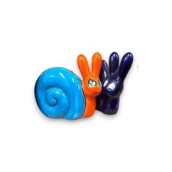 Talavera Snail Figurine | Hand-Painted Mexican Ceramic Sculpture -Pottery And Glassware il fullxfull.5890147362 94n9
