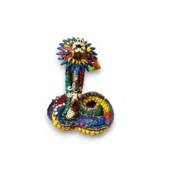 Handmade Aztec Snake Statue | Artisan Crafted Cultural Decor (Medium) -Pottery And Glassware il fullxfull.5890829544 di57 f1389996 5b5b 42ca a347 14fd87f746ab