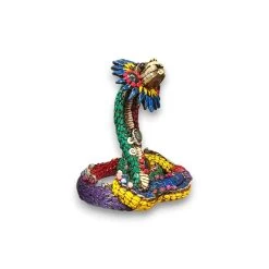 Handmade Aztec Snake Statue | Artisan Crafted Cultural Decor (Medium) -Pottery And Glassware il fullxfull.5890829554 katt 8bd7dd59 e302 45db 80f2 81e1c4550404
