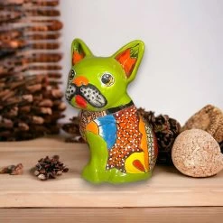 Vibrant Handcrafted Talavera French Bulldog Statue | Unique Medium Dog Sculpture 10 Vibrant Handcrafted Talavera French Bulldog Statue | Unique Medium Dog Sculpture -Pottery And Glassware il fullxfull.5924524082 60cl e6dbb765 43d1 47a1 99af 77a06d3dd16d
