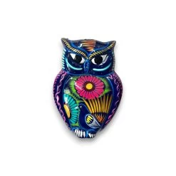 Guerrero Owl Wall Hanging | Colorful Mexican Ceramic Art Piece -Pottery And Glassware il fullxfull.5931726910 ncwr dd11ac5d 962a 4202 9813 1f83887c3804