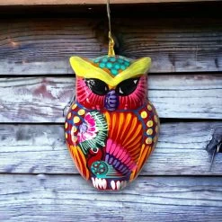 Small Guerrero Owl Wall Decor | Handcrafted Mexican Ceramic Accent -Pottery And Glassware il fullxfull.5931734312 3v05 696a782f 5d45 46a7 9773 f239f3e8248e