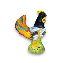 Colorful Handcrafted Talavera Rooster Statue | Mexican Folk Art Chicken Decor -Pottery And Glassware il fullxfull.5931769848 eaca 2a3badd5 883b 4fd8 a5ac 4277deede5d4