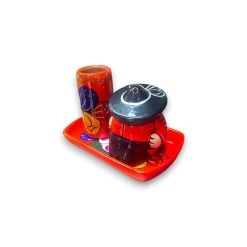 Talavera Tequila Shot Set | Panchito Salt Shaker, Plate & Shot Glass -Pottery And Glassware il fullxfull.5937736687 bndw