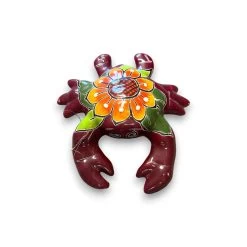 Talavera Crab Figurine | Colorful Hand-Painted Mexican Sculpture 11 Talavera Crab Figurine | Colorful Hand-Painted Mexican Sculpture -Pottery And Glassware il fullxfull.5938187837 16bb 18151d3f 93a6 4177 a970 3904cba97b92