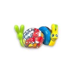 Talavera Snail Figurine | Hand-Painted Mexican Ceramic Sculpture -Pottery And Glassware il fullxfull.5938223513 qj49