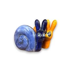 Talavera Snail Figurine | Hand-Painted Mexican Ceramic Sculpture -Pottery And Glassware il fullxfull.5938223549 d4en