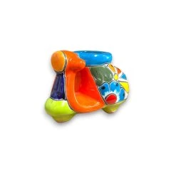 Colorful Talavera Scooter Planter | Mexican Art Decor -Pottery And Glassware il fullxfull.5938903981 4gc0 f0fcc258 2f70 473f 93b8 7879c4152d59