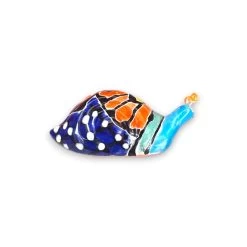 Colorful Talavera Snail Figurine | Mexican Ceramic Garden Sculpture -Pottery And Glassware il fullxfull.5955969340 4bkb ed11e7f3 7efb 40d7 b443 6e948b9c4c3b
