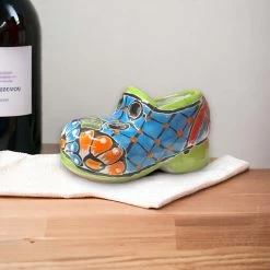 Colorful Talavera Shoe Planter | Small Hand-Painted Mexican Pottery Plant Pot -Pottery And Glassware il fullxfull.5965508025 solr 2054abf5 a6d4 4b2b 9aa4 340d7175b13e
