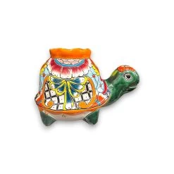 Vibrant Talavera Turtle Planter | Colorful Hand-Painted Mexican Pottery (Medium) -Pottery And Glassware il fullxfull.5972642537 mznp a4deba5a 9b6f 4db3 bb51 3b7de41f45b7