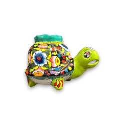 Vibrant Talavera Turtle Planter | Colorful Hand-Painted Mexican Pottery (Medium) -Pottery And Glassware il fullxfull.5972642547 1k7y f1a02028 b073 45a7 972b 71fbf52f5288