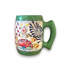 Colorful Handcrafted Mexican Coffee Mug | Talavera Ceramic Art -Pottery And Glassware il fullxfull.5975253697 pm4m