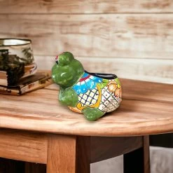 Hand-Painted Talavera Frog Planter | Mexican Art Pottery (Medium Size) 5 Hand-Painted Talavera Frog Planter | Mexican Art Pottery (Medium Size) -Pottery And Glassware il fullxfull.5979828013 ia81 e78ad8ef 4ed3 4af2 bd68 cedfb5f2f8c0