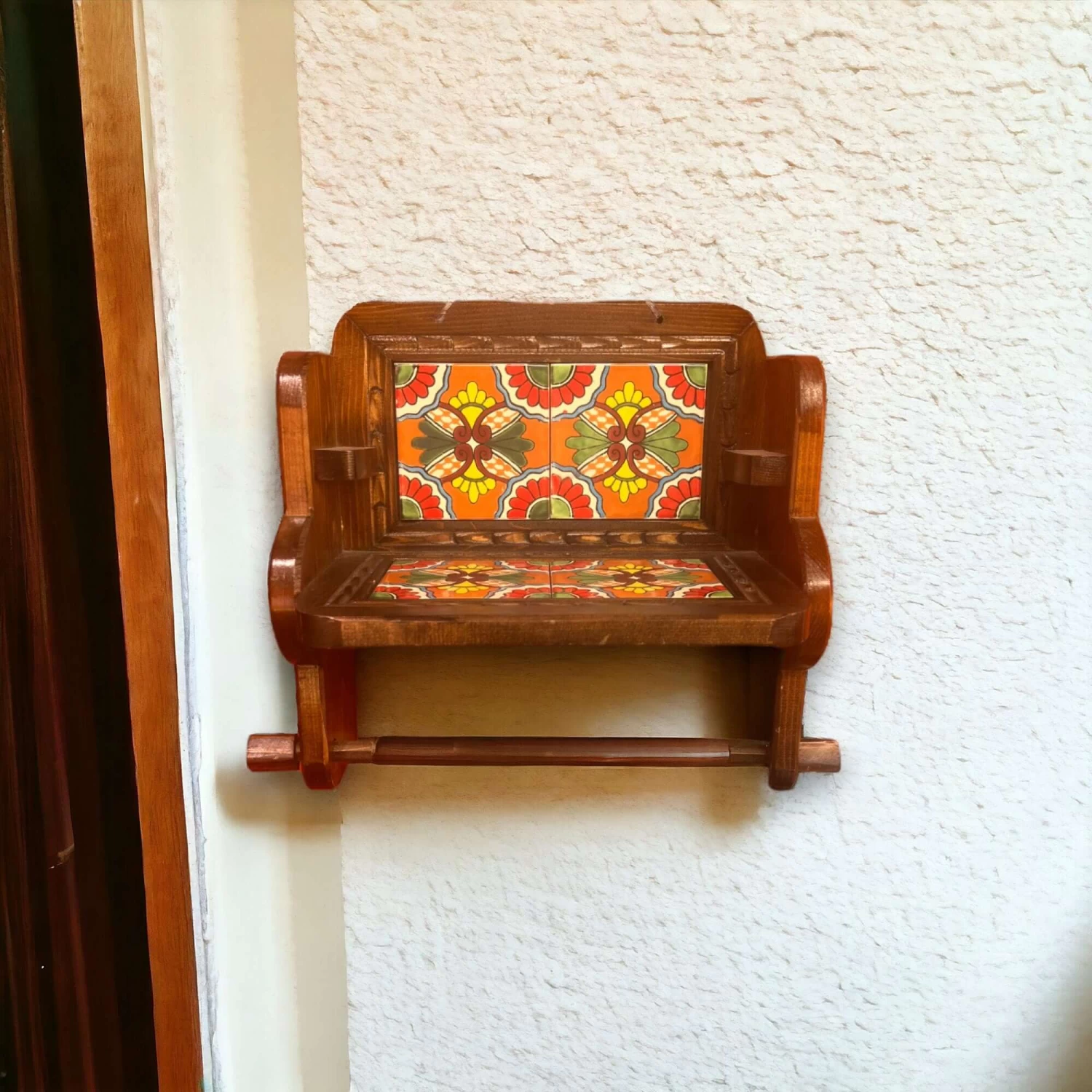 Personalized Talavera Wall Decor | Custom Paper Towel Holder 4 Personalized Talavera Wall Decor | Custom Paper Towel Holder - Image 4