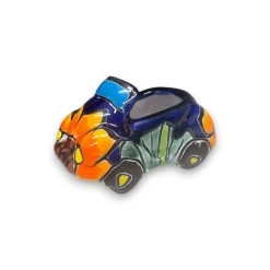 Colorful Hand-Painted Talavera Car Planter | Petite Mexican Animal Pottery -Pottery And Glassware il fullxfull.5984125004 m69z 5713f7ec 1fd9 453f b74d 14c0e21de478