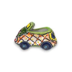 Colorful Hand-Painted Talavera Car Planter | Petite Mexican Animal Pottery -Pottery And Glassware il fullxfull.5984125006 n2u7 0cb4ea42 cc83 41cd ae32 076fdf525965