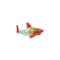 Talavera Shark Figurine | Colorful Handcrafted Mexican Art -Pottery And Glassware il fullxfull.6004010991 ptv2 88946f76 853e 49e2 8709 5f9b97aec890