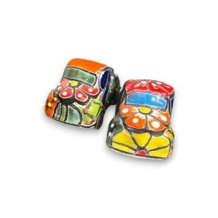 Hand-painted Talavera Truck Figurine | Mexican Artisanal Whimsy (Small) -Pottery And Glassware il fullxfull.6004027345 8zp4 47146c20 5f7a 4806 b61a 196dc8c1ca20