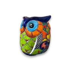 Extra Large Talavera Owl Planter | Hand-Painted Mexican Décor -Pottery And Glassware il fullxfull.6032175075 h0zl 2ec6b9fa 2007 4098 a704 3a6f1dcee6c6