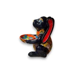 Vibrant Handcrafted Talavera Bunny Statue | Mexican Folk Art Feeder -Pottery And Glassware il fullxfull.6051253906 lth0 014716dc 6816 4eba 8305 9cfbb5d59b5e